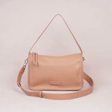 Leather Crossbody Bag With Zipper Genuine Leather Zipper Crossbody Bag Purse Womens - Annie Jewel