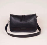 Leather Crossbody Bag With Zipper Genuine Leather Zipper Crossbody Bag Purse Womens - Annie Jewel