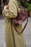 Women's Boston Bag brown Small Leather Boston Bag Leather Bags Boston Handbag - Annie Jewel