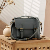 Genuine Leather Cross Body Satchel Bag Women's Satchel Purse 