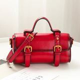 Mini Barrel Satchel Bag For Women