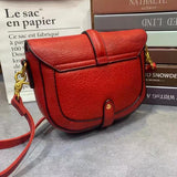 details of Small Leather Crossbody Saddle Bag Saddle Leather Crossbody Bag