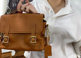 Genuine Leather Satchel bag Small Leather Crossbody Bag For Ladies
