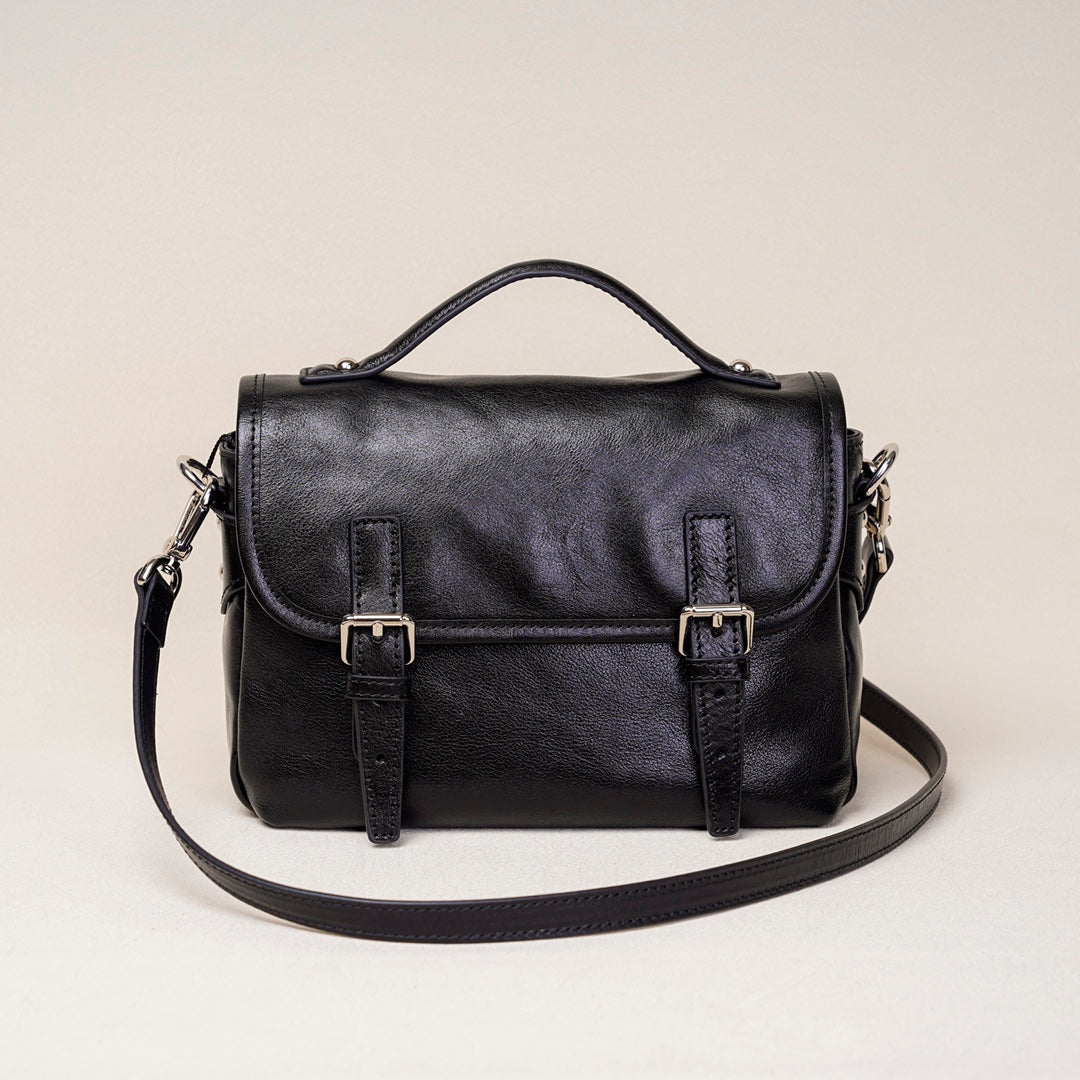 Genuine leather satchel shop