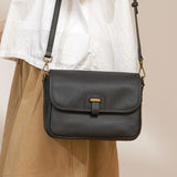 black satchel purse