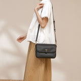 black satchel crossbody bag