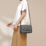 gray satchel bag crossbody