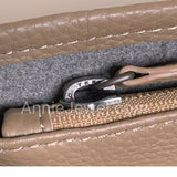 Women's Pebbled Leather Shopper Tote Minimalist Pebbled Leather Tote DR