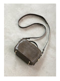 brown Leather Zip Crossbody Bag Zip Top Leather Crossbody Bag Womens - Annie Jewel