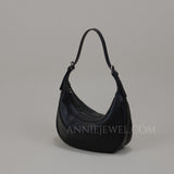 Half Moon Leather Bag Leather Half Moon Bag Half Moon Crossbody Bag Womens - Annie Jewel
