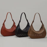 Half Moon Leather Bag Leather Half Moon Bag Half Moon Crossbody Bag Womens - Annie Jewel