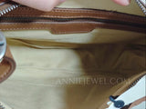 details of Half Moon Leather Bag Leather Half Moon Bag