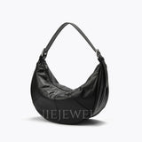 Half Moon Leather Bag Leather Half Moon Bag Half Moon Shoulder Bag Womens