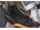 Genuine Leather Tote Purse black Leather tote Bag Womens