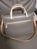 Handmade Full Grain Leather Briefcase Laptop Bag For Work Womens 