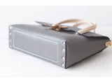 Handmade Full Grain Leather Briefcase Laptop Bag For Work Womens 