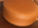 circle leather purse - Annie Jewel