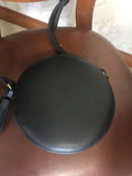 round leather bag - Annie Jewel