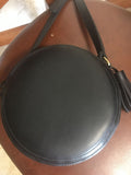 round leather bag - Annie Jewel