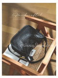 black Woven Leather Shoulder Bag Handwoven Leather Hobo Bag Intrecciato Style Bag - Annie Jewel