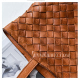 tan woven leather tote bag
cognac woven leather tote bag
handwoven brown leather shoulder bag