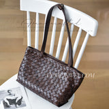 Handwoven Leather Tote Bag Woven Leather Tote Bag Braided Leather Tote Bag Womens
