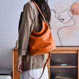 Women's Hobo Bucket Bag hobo brown leather purse