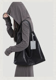 black Slouchy Leather Hobo Bag Hobo Leather Bags For Women - Annie Jewel