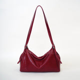 Red Leather Hobo Purse Ladies Leather Hobo Bag Hobo Leather Bags For Women