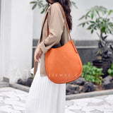 Women's tan hobo bag Minimalist Hobo Bag