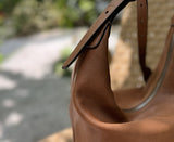 details of Hobo Leather Hobo Crossbody Purse Lambskin 