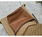 tan Leather Hobo Zipper Crossbody Leather Hobo Medium Hobo Purse Womens