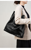 Genuine Leather Tote Bags For Women Hobo Leather Tote bag Slouchy Hobo Shoulder Bag 