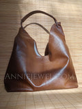 Genuine Leather Tote Bags For Women Hobo Leather Tote bag Slouchy Hobo Shoulder Bag 