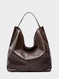 Genuine Leather Tote Bags For Women Hobo Leather Tote bag Slouchy Hobo Shoulder Bag 