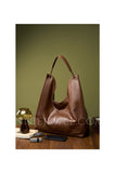 Genuine Leather Tote Bags For Women Hobo Leather Tote bag Slouchy Hobo Shoulder Bag 