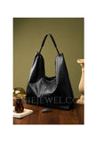 Genuine Leather Tote Bags For Women Hobo Leather Tote bag Slouchy Hobo Shoulder Bag 