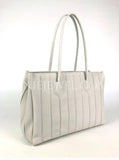white Premium Italian Leather Handbag Tote Italian Leather Tote Bag Women For Work