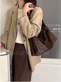 Ladies Leather Hobo Bag Slouchy Leather Hobo Bag Leather Shoulder Bag Hobo Purse
