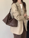 Ladies Leather Hobo Bag Slouchy Leather Hobo Bag Leather Shoulder Bag Hobo Purse