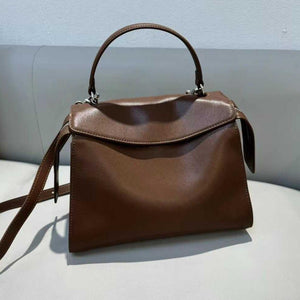 Brown Leather Satchel Bag Genuine Leather Satchel Handbags Women's