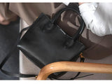 Genuine Leather Satchel Crossbody Bag Ladies Satchel Handbags 