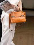 Brown Leather Satchel Handbag Best Satchel Bags Ladies Satchel