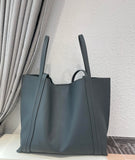 genuine leather tote bag