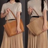 tote bag genuine leather