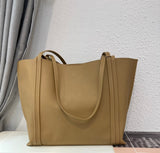 genuine leather tote bag