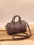 Women's Boston Bag Small Leather Boston Bag Leather Bags Boston 