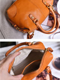 Genuine Leather Boston Bag Leather Bags Boston Womens 