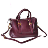 women's satchel handbags Women's Burgundy Satchel Handbag top handle satchel bag