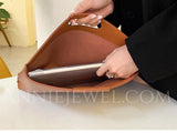 Genuine Leather Work Laptop Bag For Women Laptop Bag Leather Briefcase Laptop Work Bag